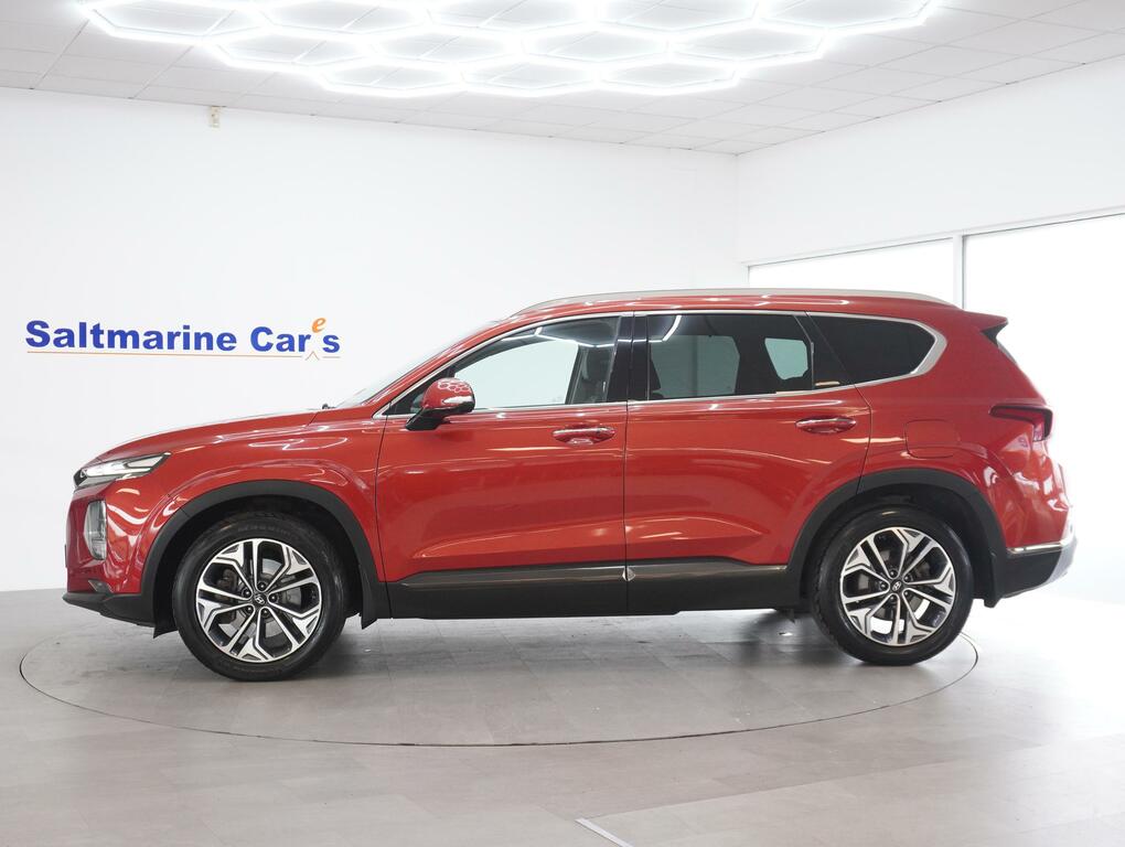 Hyundai Santa Fe 2.2 Crdi Premium Se Suv 4Wd Euro 6 CF68MJJ Orange #4