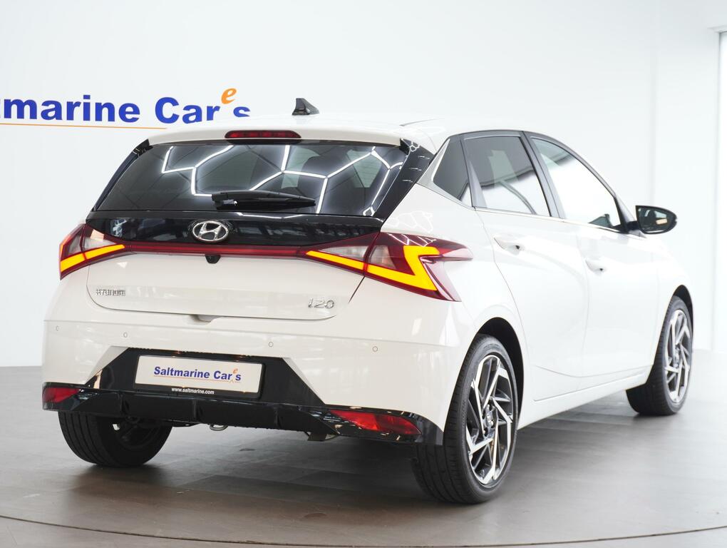 Hyundai I20 1.0 T-gdi Mhev Premium Hatchback Hybrid HSZ2790 White #5