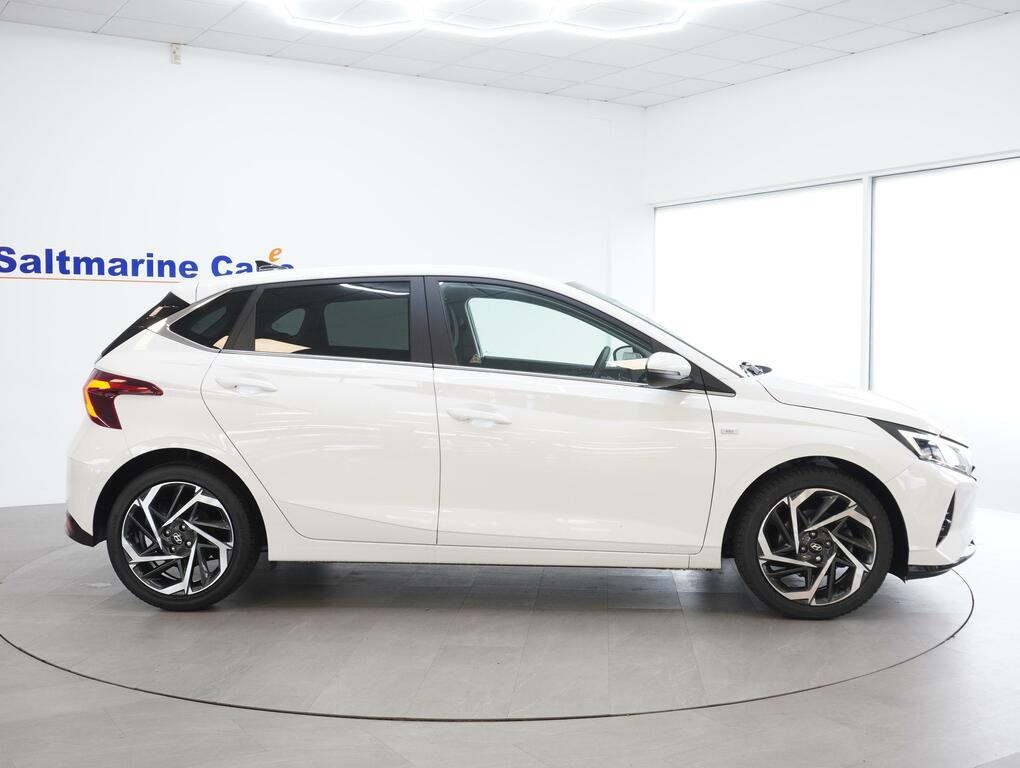 Hyundai I20 1.0 T-gdi Mhev Premium Hatchback Hybrid HSZ2790 White #4