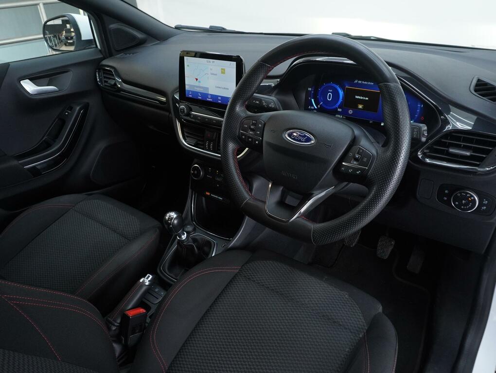 Ford Puma 1.0T Ecoboost Mhev St-line Suv Hybrid M UIG2555 White #3