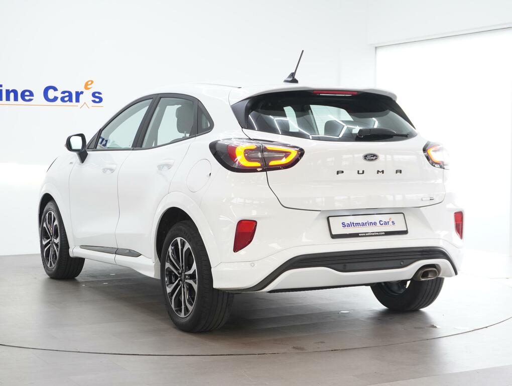 Ford Puma 1.0T Ecoboost Mhev St-line Suv Hybrid M UIG2555 White #5
