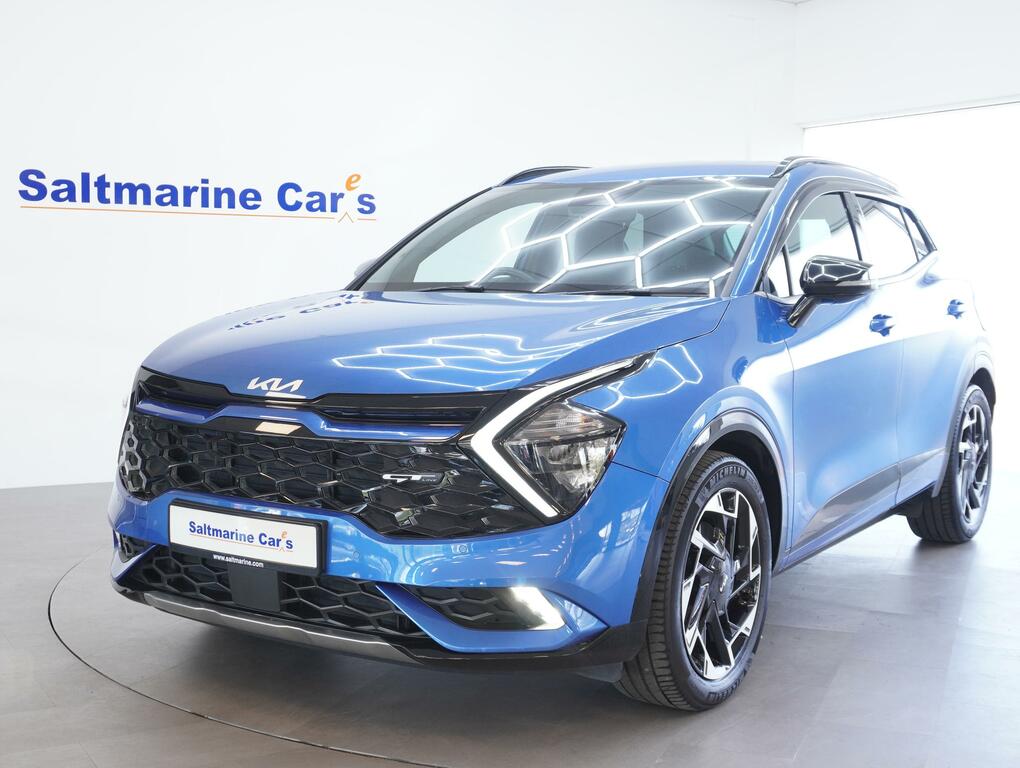 Kia Sportage 1.6 T-gdi Mhev Gt-line Suv Hybrid Dct E Blue