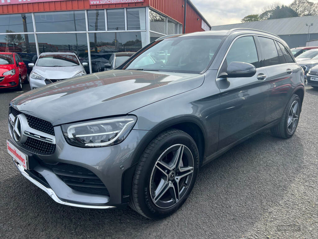 Mercedes-Benz GLC Class Glc 220D 4Matic Amg Line 9G-tronic SO19SJU Grey #3