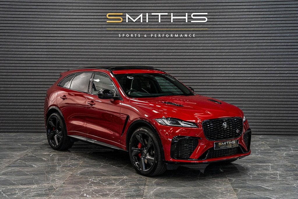 Jaguar F-Pace P550 V8 Svr Red