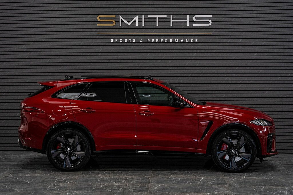 Jaguar F-Pace P550 V8 Svr Red #3