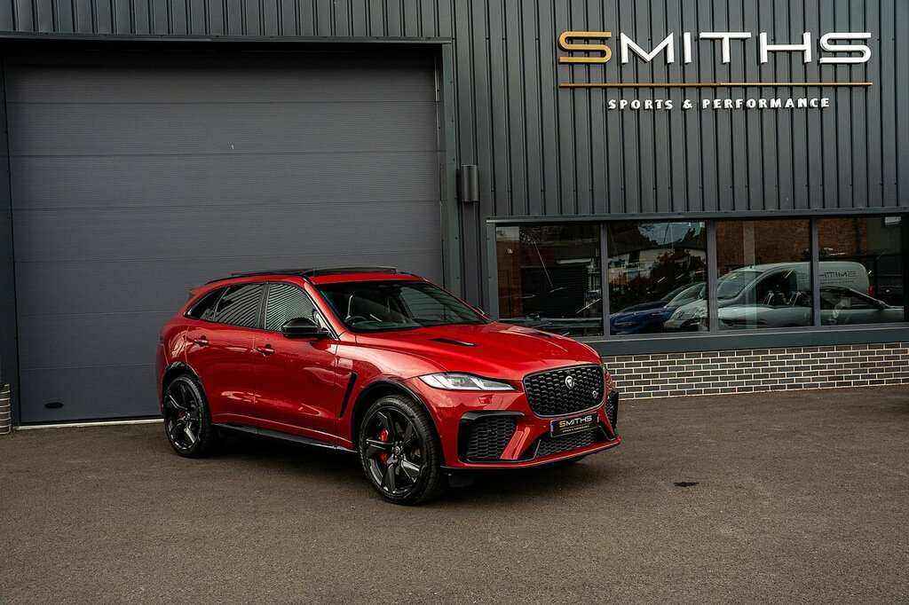 Jaguar F-Pace P550 V8 Svr Red #5