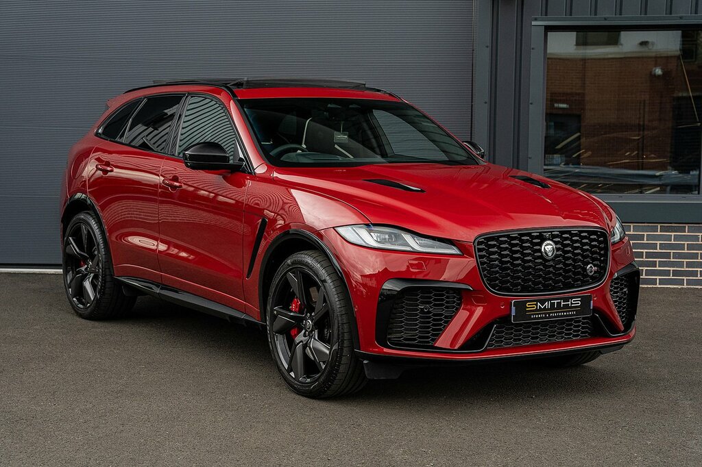 Jaguar F-Pace P550 V8 Svr Red #6