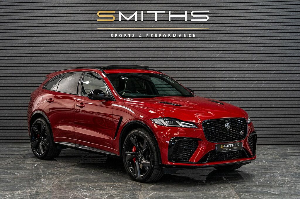 Jaguar F-Pace P550 V8 Svr Red #4
