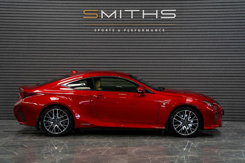 Lexus RC 300H F Sport Red