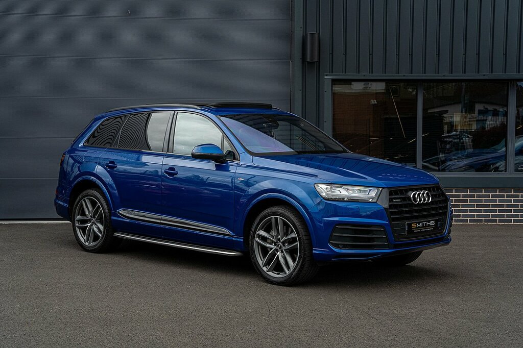 Audi Q7 Tdi V6 S Line Blue #5