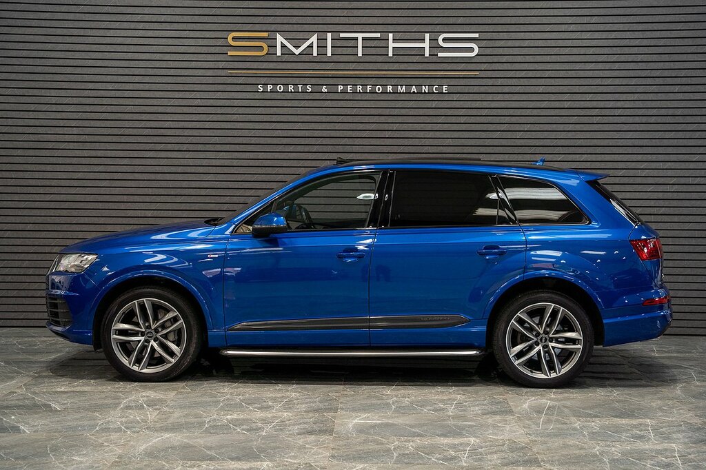 Audi Q7 Tdi V6 S Line Blue #2
