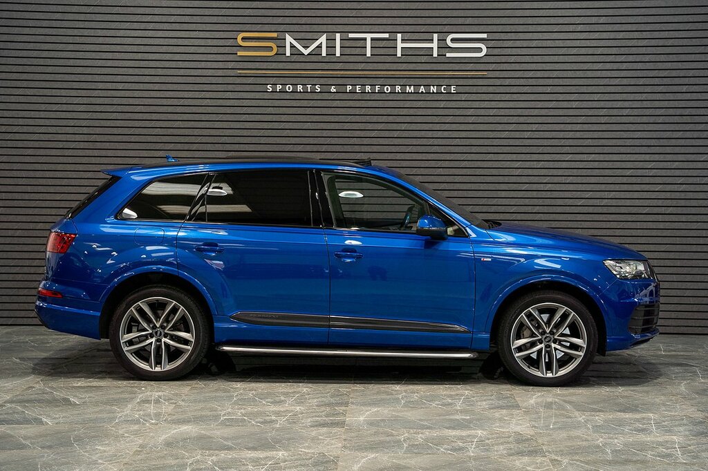 Audi Q7 Tdi V6 S Line Blue #3