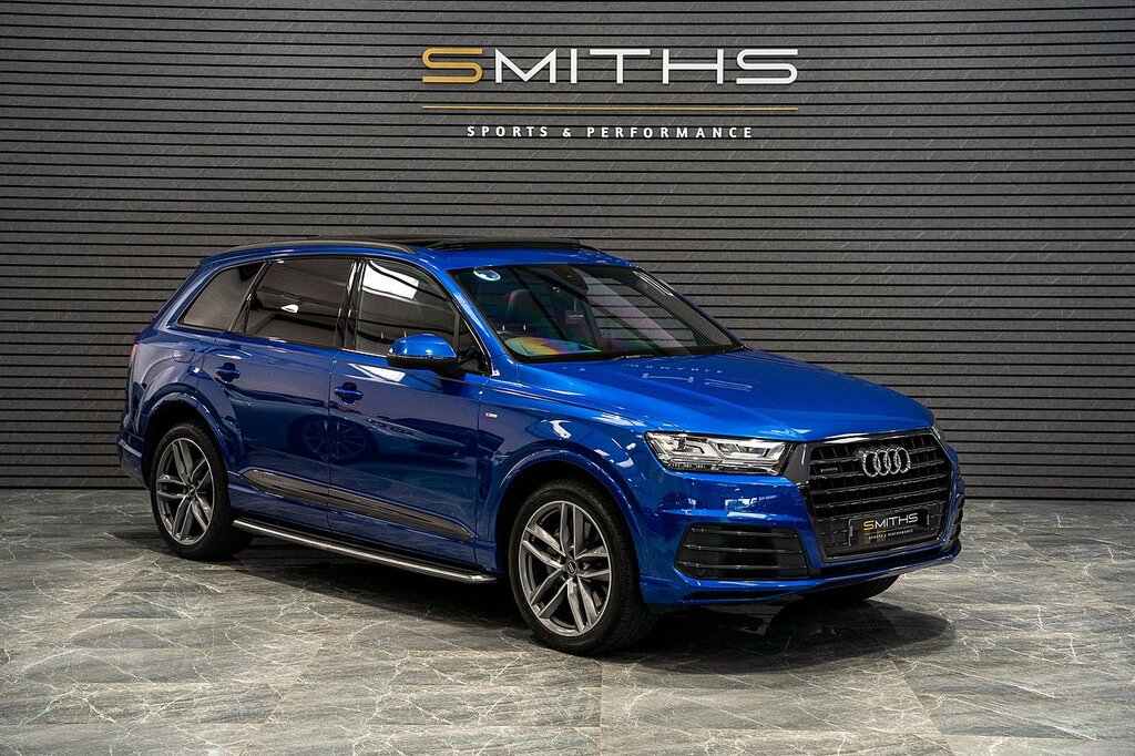 Audi Q7 Tdi V6 S Line Blue