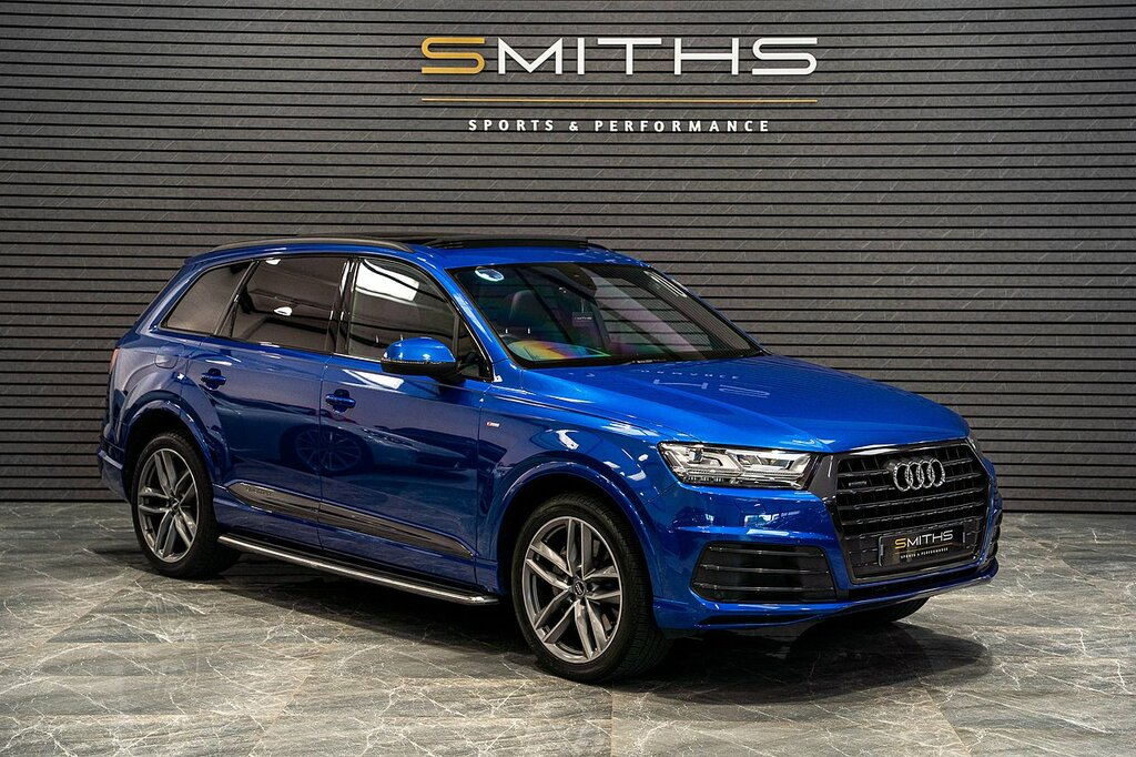 Audi Q7 Tdi V6 S Line Blue #4