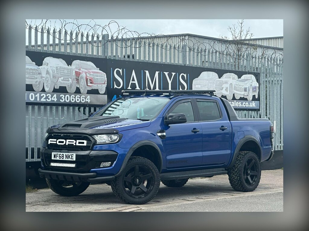 Ford Ranger 3.2 Tdci Wildtrak X Pickup Double Cab A WF68NKE Blue