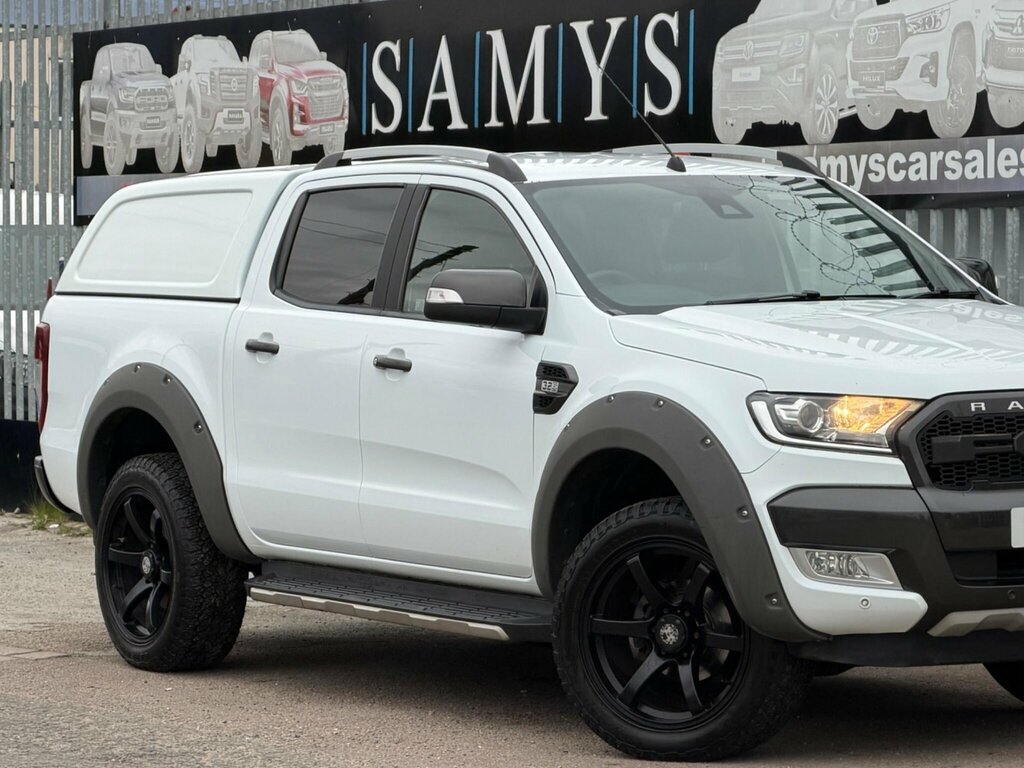 Ford Ranger 3.2 Tdci Wildtrak Pickup Double Cab Aut KU18YZJ White #5