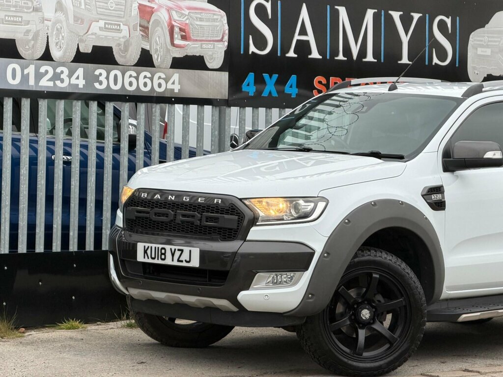 Ford Ranger 3.2 Tdci Wildtrak Pickup Double Cab Aut KU18YZJ White #3