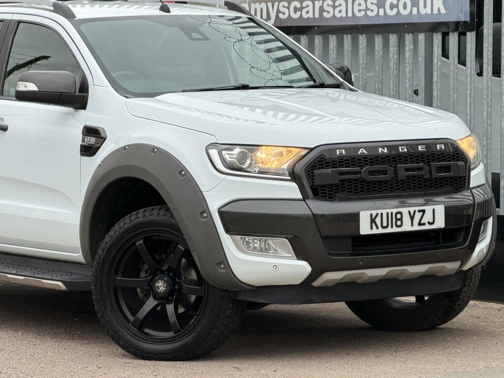 Ford Ranger 3.2 Tdci Wildtrak Pickup Double Cab Aut KU18YZJ White #6