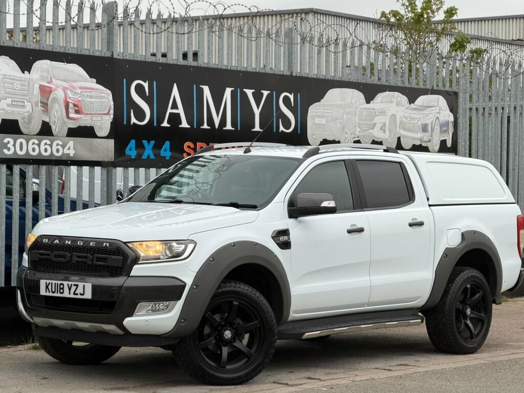 Ford Ranger 3.2 Tdci Wildtrak Pickup Double Cab Aut KU18YZJ White #2
