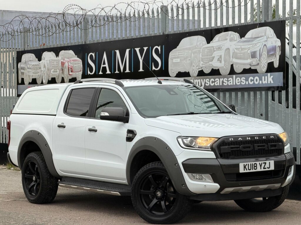 Ford Ranger 3.2 Tdci Wildtrak Pickup Double Cab Aut KU18YZJ White #4