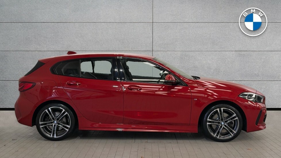 BMW 1 Series 120D Xdrive M Sport YL71HCO Red #5