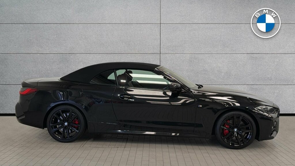 BMW 4 Series 420I M Sport Convertible YB23ZRO Black #6