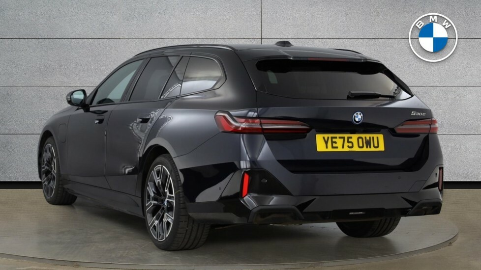 BMW 5 Series 530E M Sport Pro Touring YE75OWU Black #3