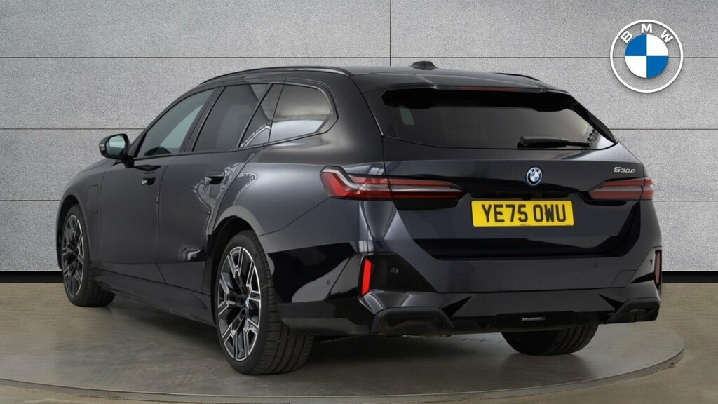 BMW 5 Series 530E M Sport Pro Touring YE75OWU Black #4