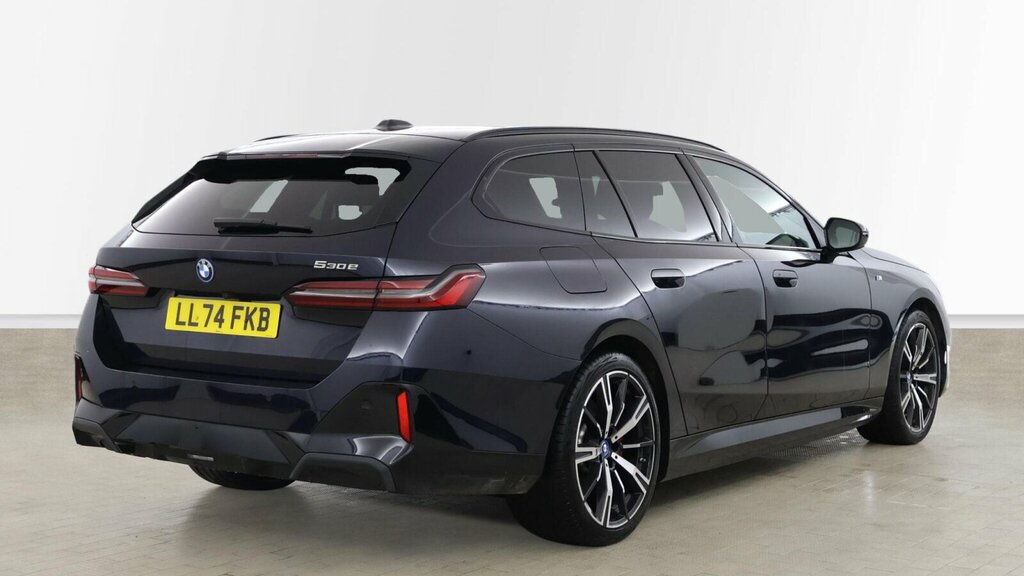 BMW 5 Series 530E M Sport Pro Touring LL74FKB Black #3