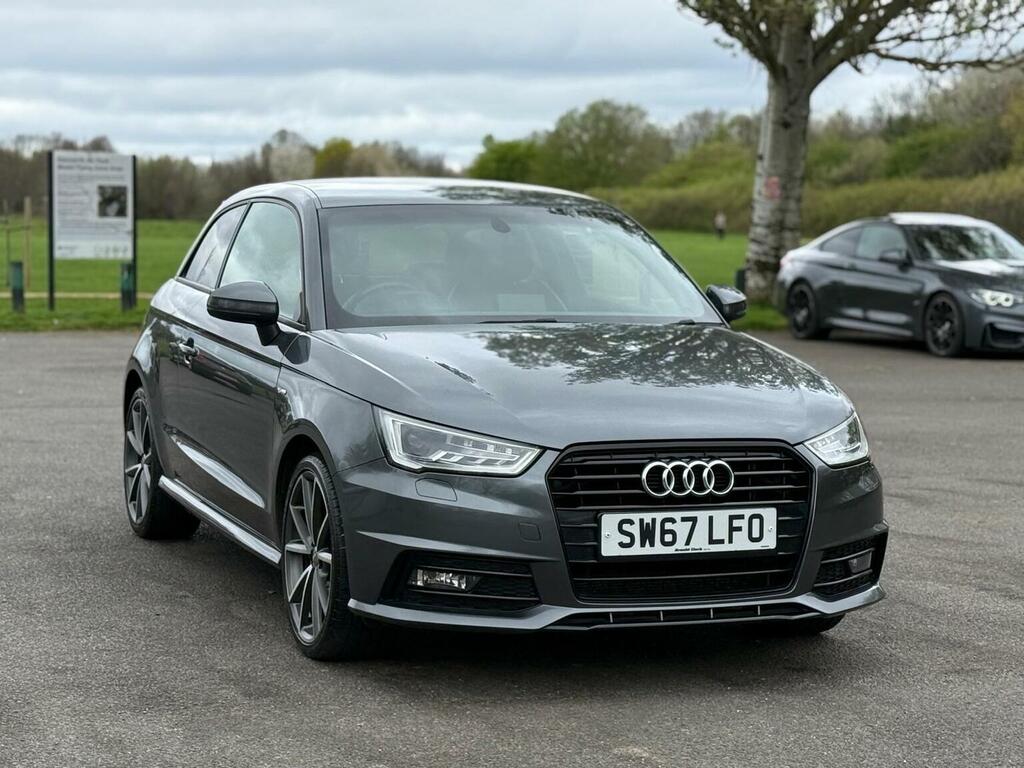Audi A1 Hatchback 1.4 Tfsi Cod Black Edition S Tronic Euro Grey