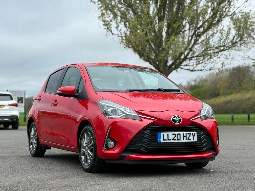 Toyota Yaris Hatchback 1.0 Vvt-i Icon Euro 6 202020 LL20HZY Red #3