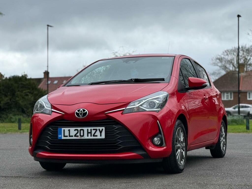 Toyota Yaris Hatchback 1.0 Vvt-i Icon Euro 6 202020 LL20HZY Red #4