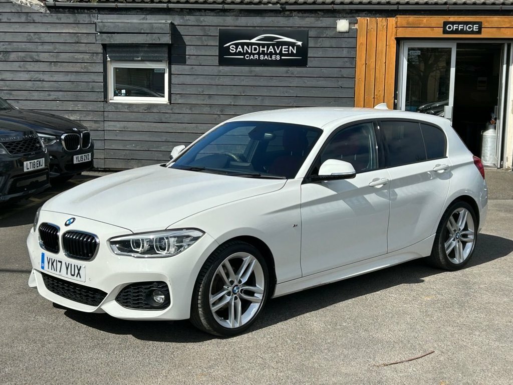BMW 1 Series 2L M Sport YK17YUX White #4