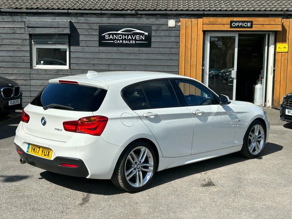 BMW 1 Series 2L M Sport YK17YUX White #5