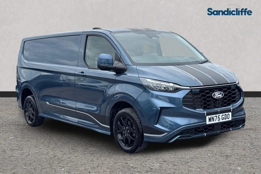 Ford Transit Custom Transit Custom V710 Sport Van 320 L2 2.0L Ecoblue WN75GDO Blue