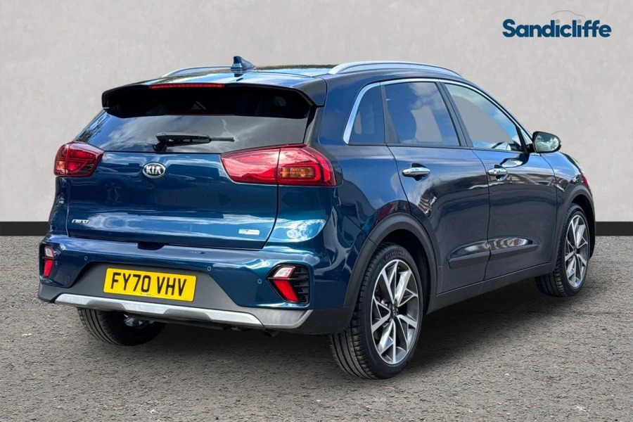 Kia Niro Niro 1.6 Gdi Hybrid 4 Dct Estate FY70VHV Blue #4
