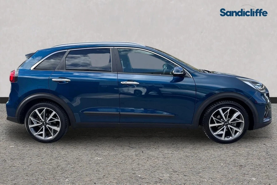 Kia Niro Niro 1.6 Gdi Hybrid 4 Dct Estate FY70VHV Blue #3