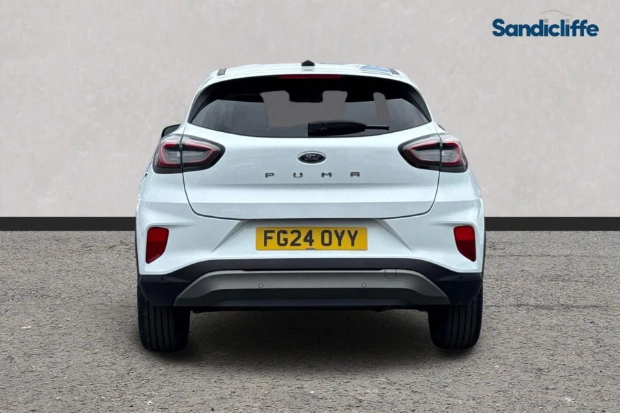 Ford Puma Puma Titanium 1.0L Ecoboost 125Ps Mhev 6 Sp FG24OYY White #5