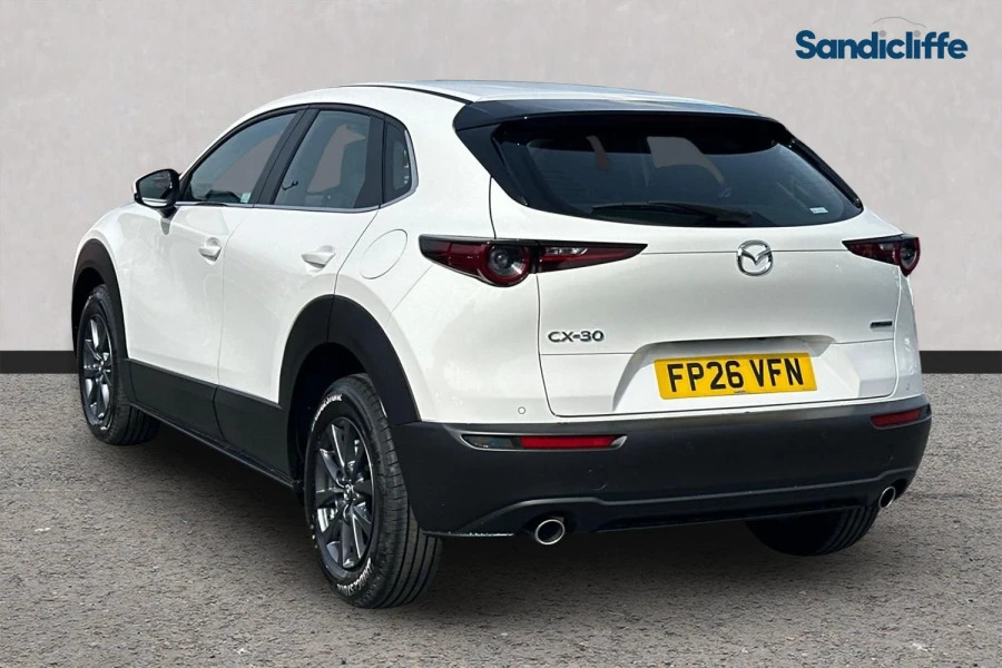 Mazda CX-30 Cx-30 2.5 E-skyactiv G Mhev 140 Centre-line FP26VFN White #6