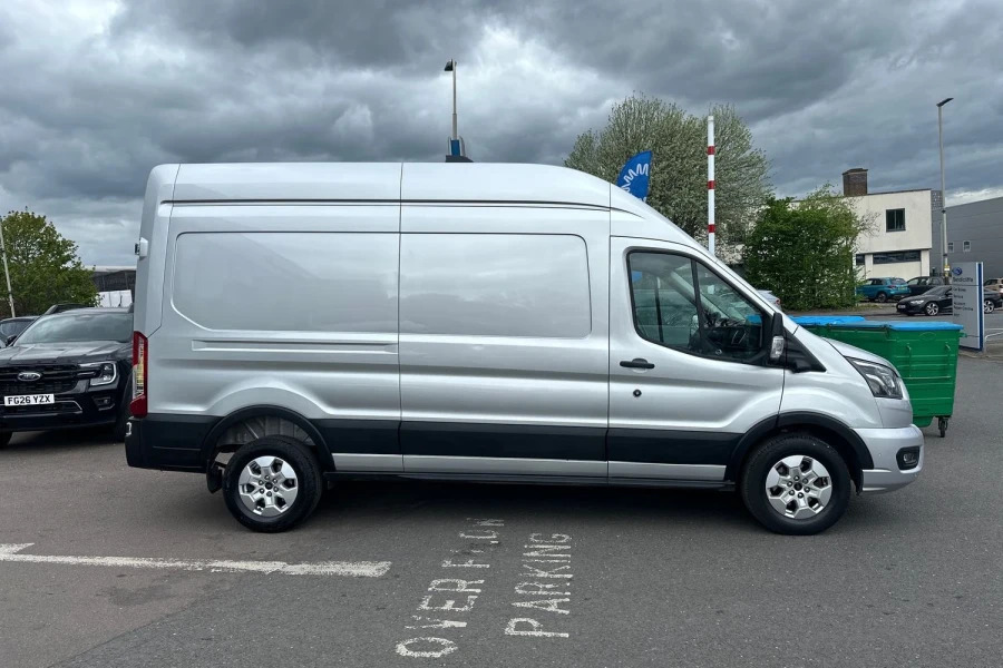Ford Transit Custom Transit Limited Van 350 L3 2.0L Ecoblue 165Ps Fwd WN75GWO Silver #3