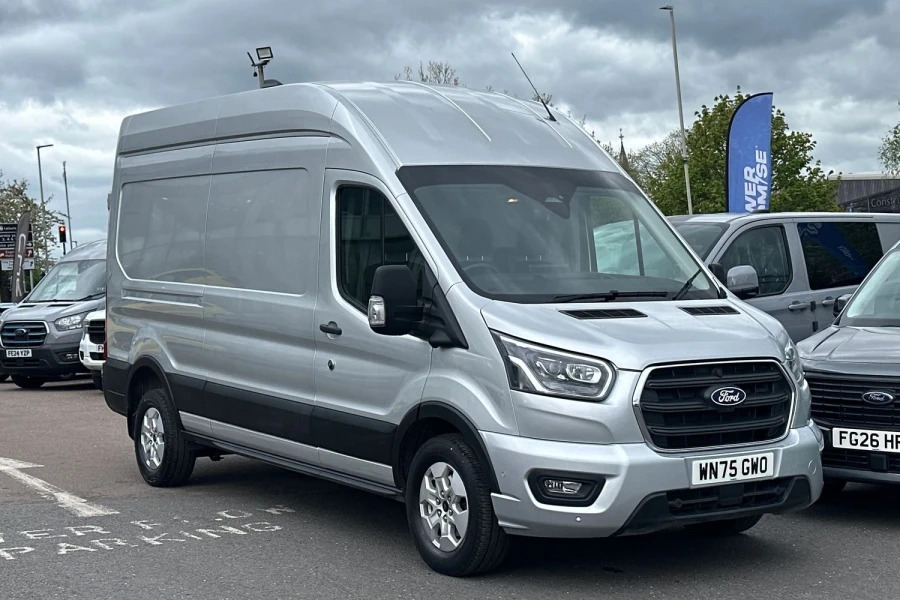 Ford Transit Custom Transit Limited Van 350 L3 2.0L Ecoblue 165Ps Fwd Silver