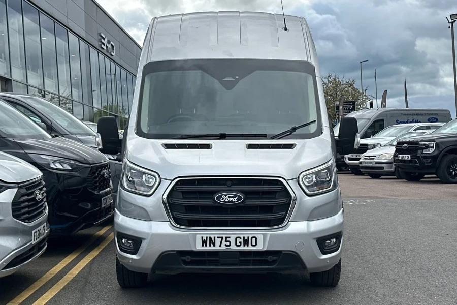 Ford Transit Custom Transit Limited Van 350 L3 2.0L Ecoblue 165Ps Fwd WN75GWO Silver #2