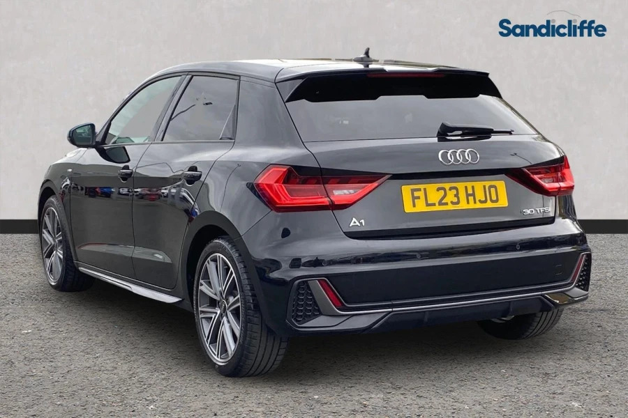 Audi A1 A1 30 Tfsi 110 S Line S Tronic Hatchback FL23HJO Black #6