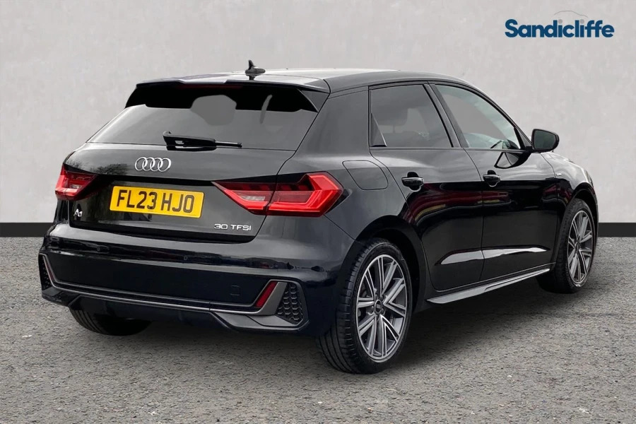 Audi A1 A1 30 Tfsi 110 S Line S Tronic Hatchback FL23HJO Black #4