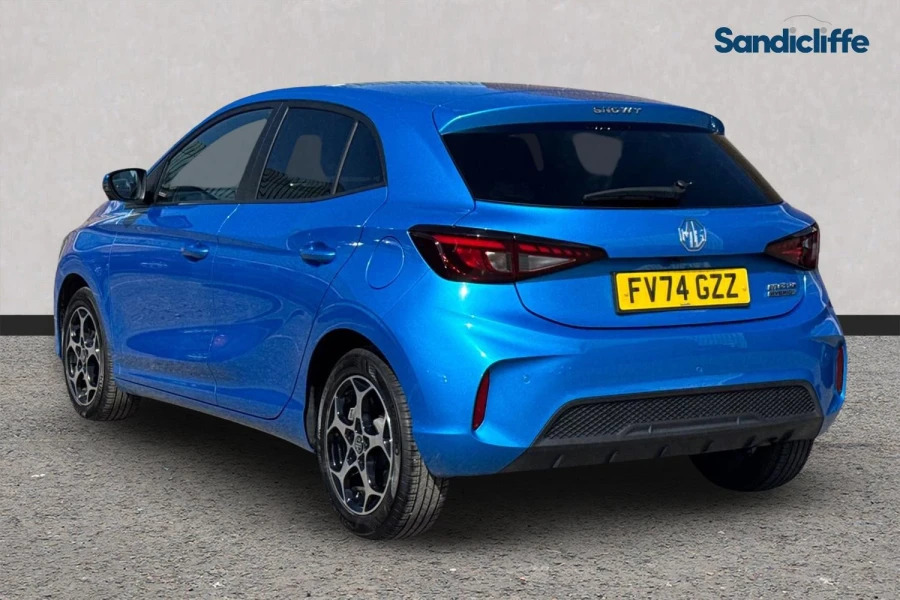 MG MG3 Mg3 1.5 Hybrid Trophy Hatchback FV74GZZ Blue #6