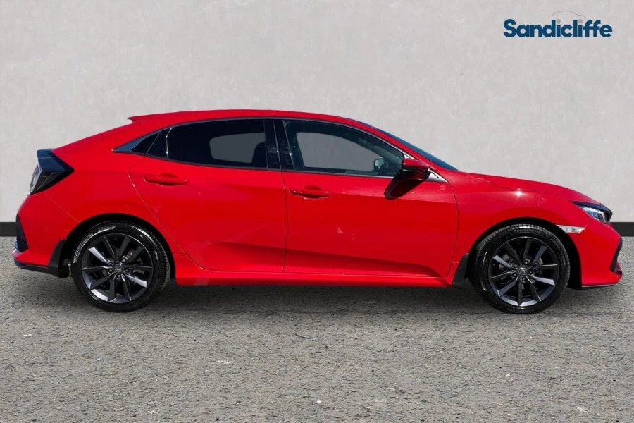 Honda Civic Civic 1.0 Vtec Turbo 126 Ex Cvt Hatchback Red #3