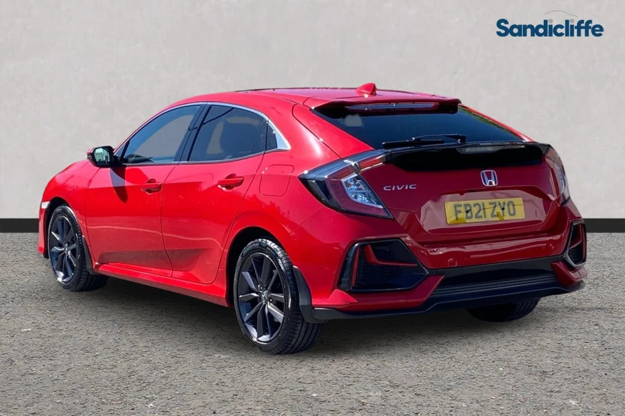 Honda Civic Civic 1.0 Vtec Turbo 126 Ex Cvt Hatchback Red #6