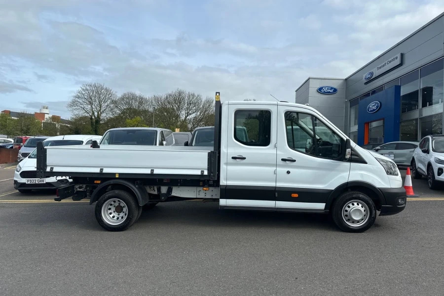Ford Transit Custom Transit Leader Double Chassis Cab 350 L3 2.0L Ecob WR75VPX White #3
