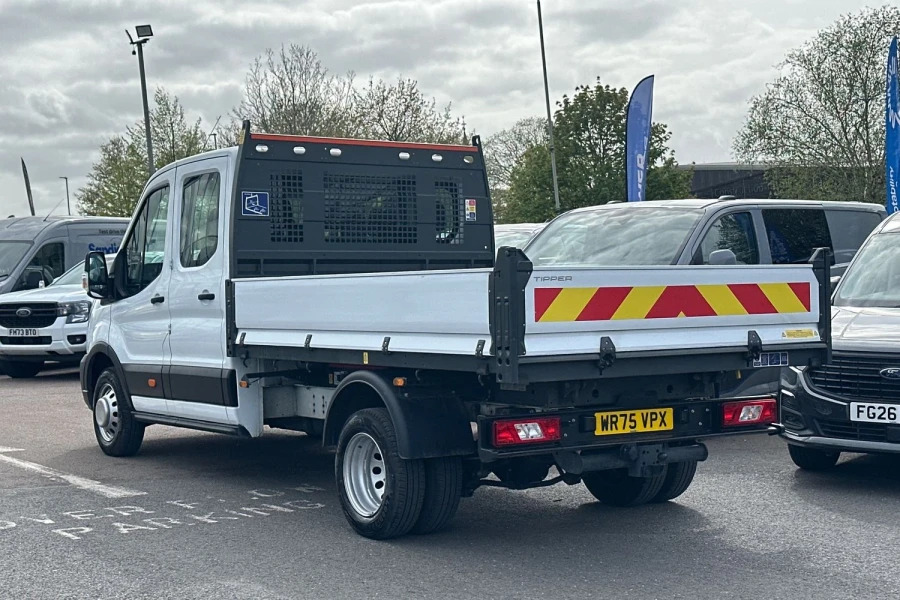 Ford Transit Custom Transit Leader Double Chassis Cab 350 L3 2.0L Ecob WR75VPX White #6