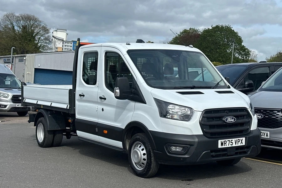 Ford Transit Custom Transit Leader Double Chassis Cab 350 L3 2.0L Ecob White